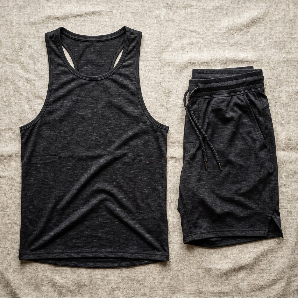 Ropa de gimnasio Distintivo, tank y short