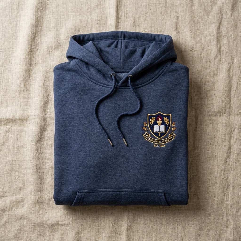 Hoodie escolar Distintivo