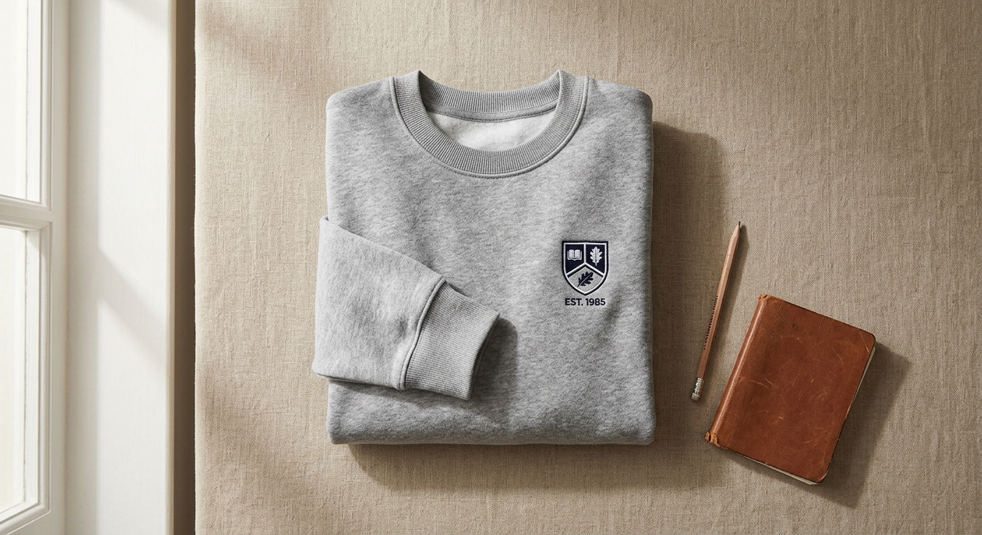 Sudadera escolar Distintivo
