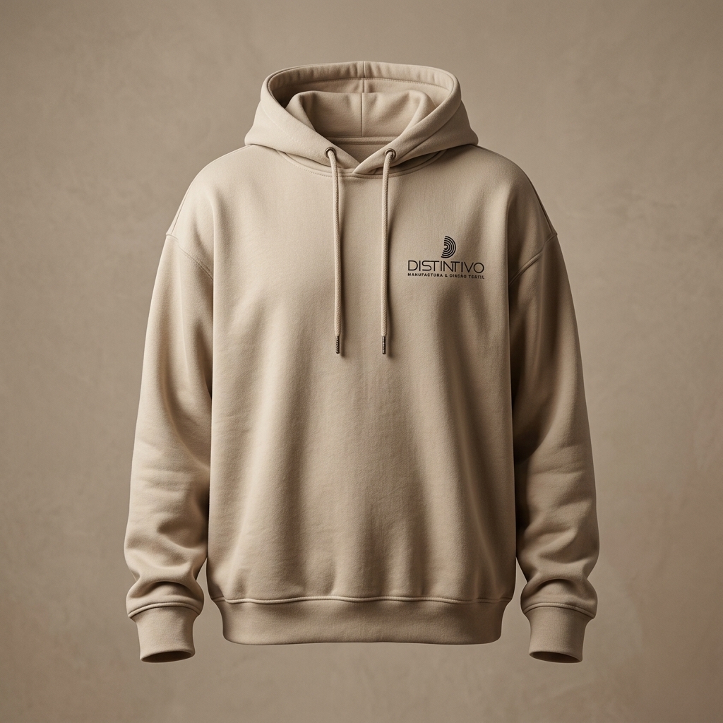 Hoodie de línea propia Distintivo con logo bordado
