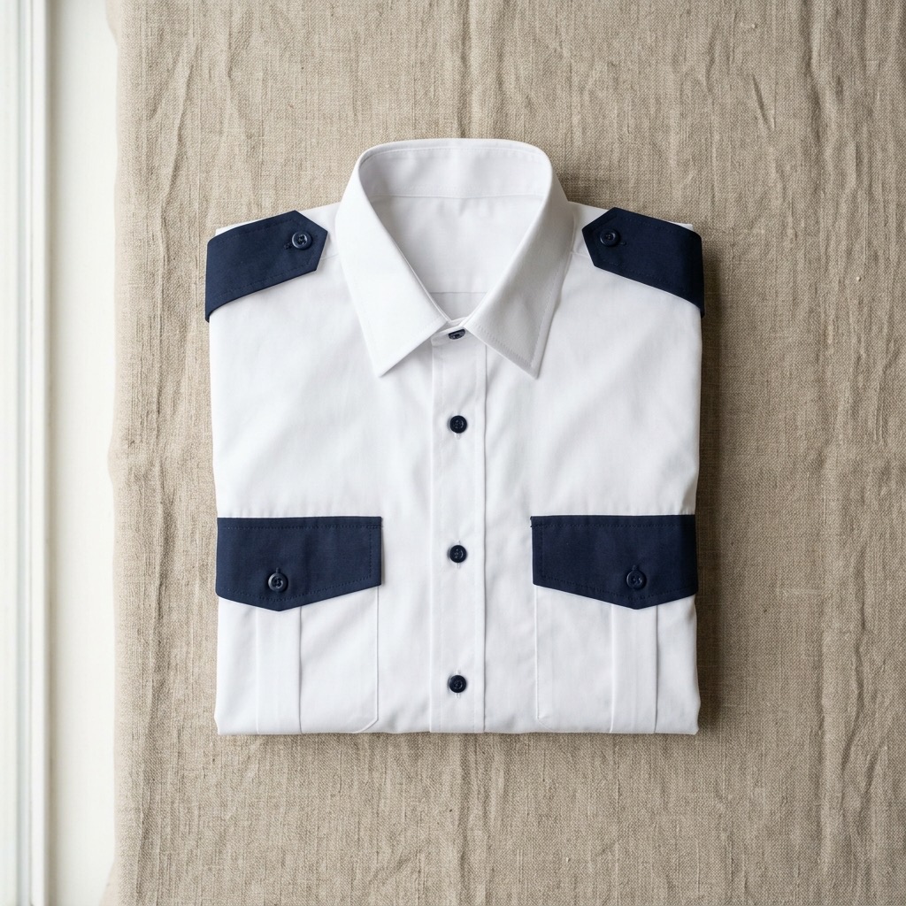 Camisa manga corta de seguridad Distintivo